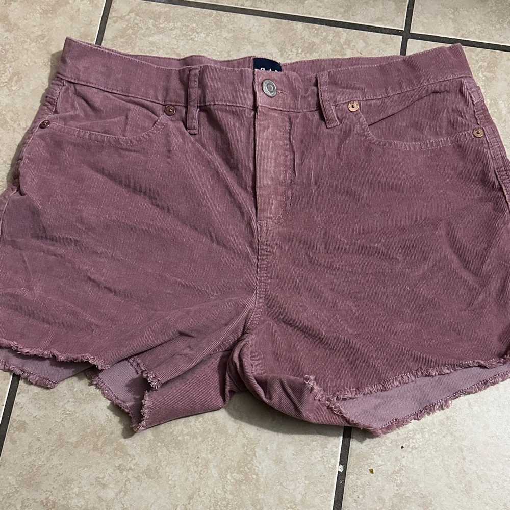 GAP Women's Dusty Pink Jean Shorts